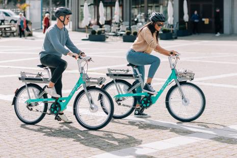 Riders on Beryl bikes